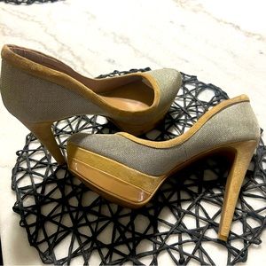 Size 9 1/2  Jessica Simpson 4 or 4 1/2 inch heels.